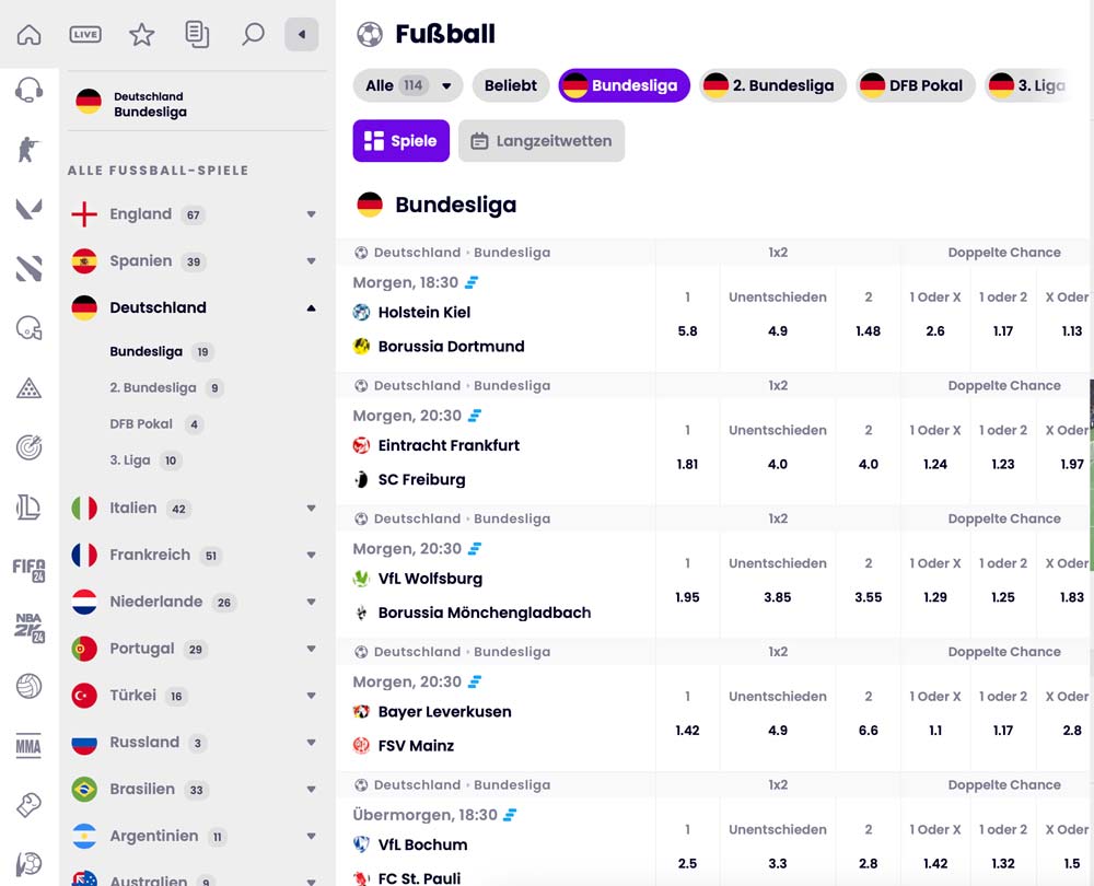 Winnerz Fußball 