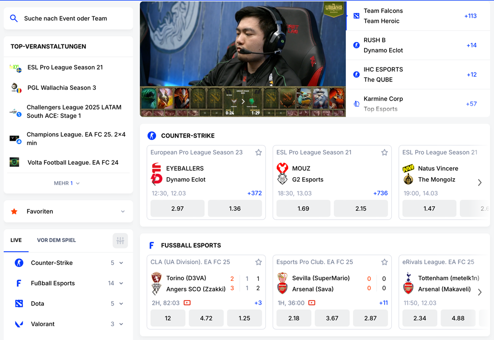 Vulkanspiele Esports