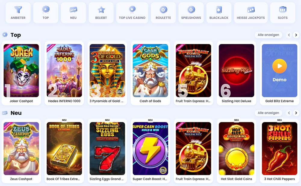 CasinoLab Casinoangebote