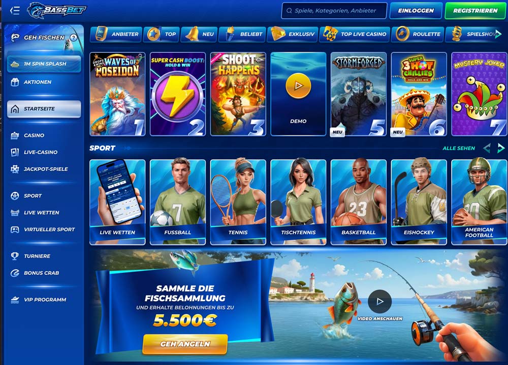 Bassbet Wettseite