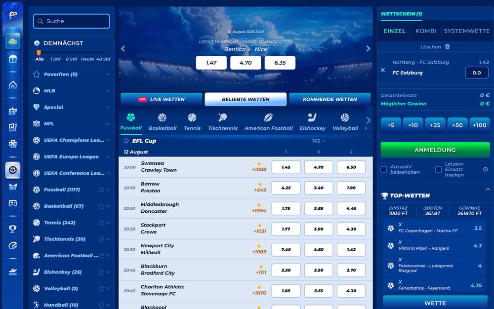 Bassbet Sportwetten
