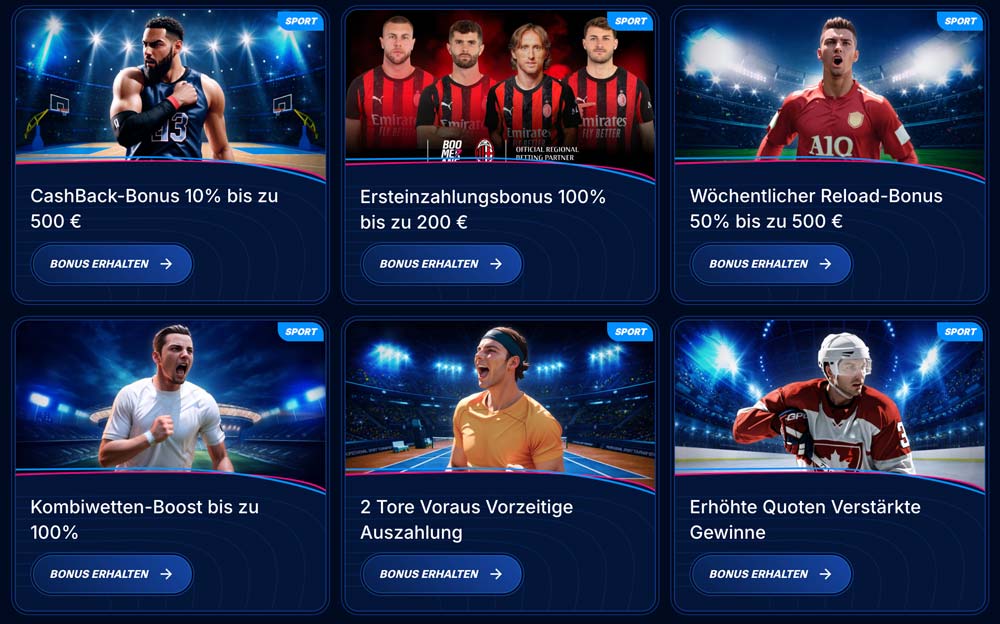 Boomerang Bet Bonus