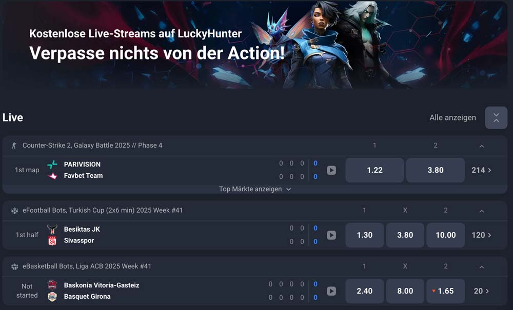 Lucky Hunter Esports