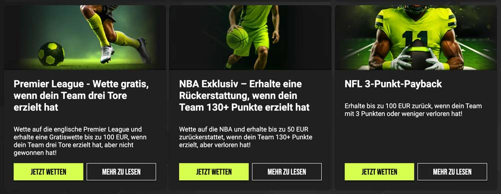Winbetz Sportwetten Bonus