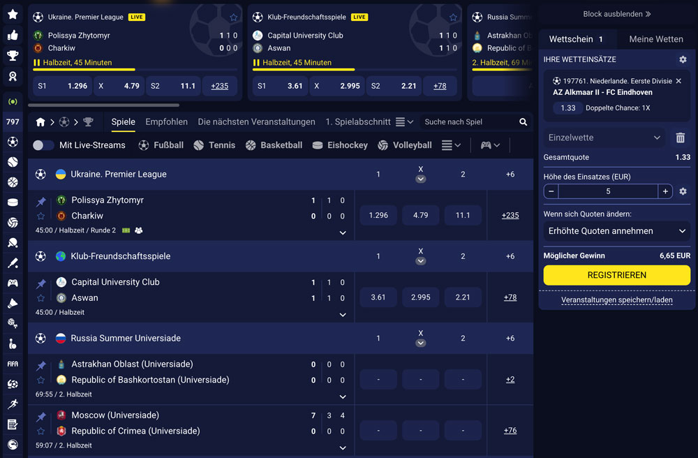 PlayBaze Livewetten