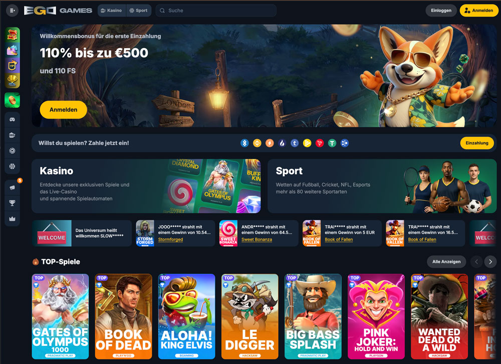 EGOgames Casino